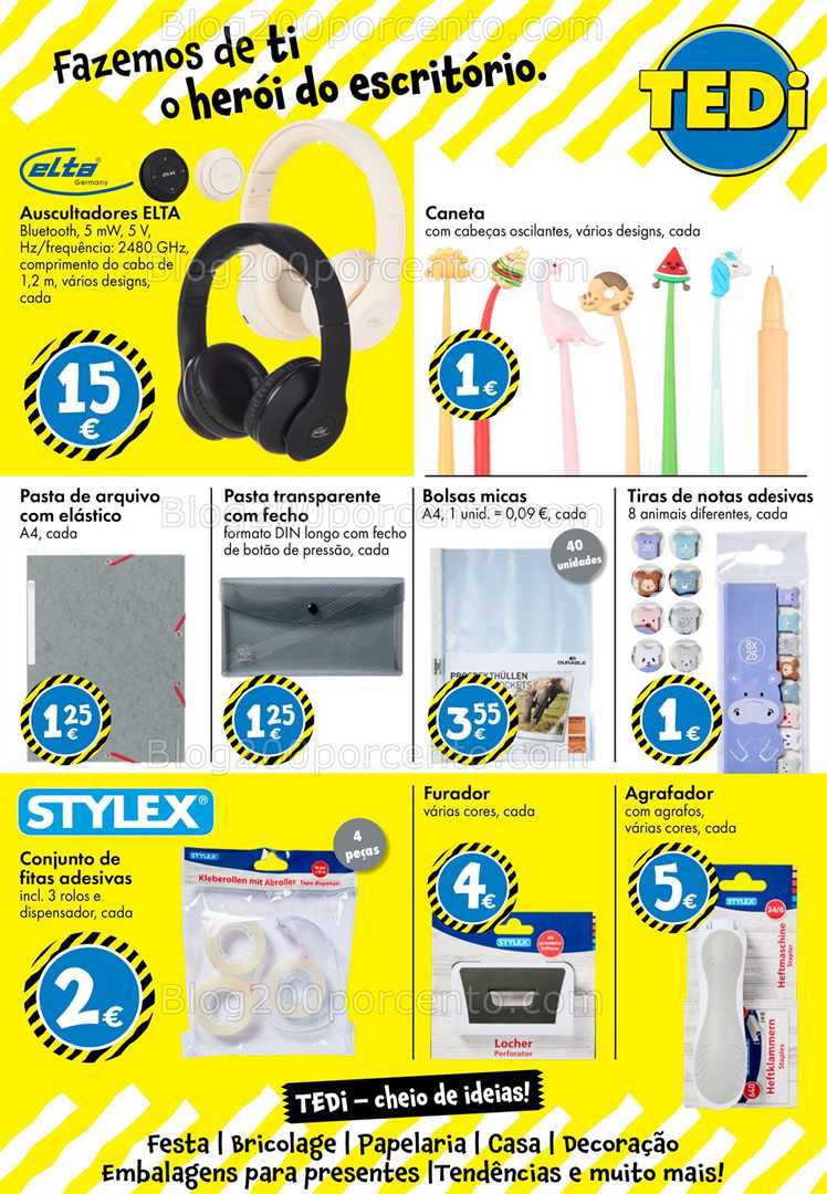 Antevisão Folheto TEDI Promoções de 30 janeiro a 8 fevereiro