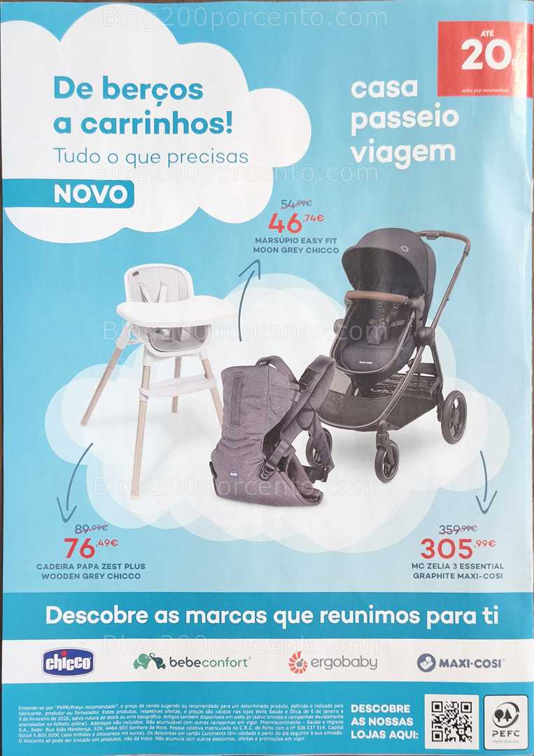 Antevisão Folheto WELLS Bebé e Mamã Promoções de 6 janeiro a 9 fevereiro