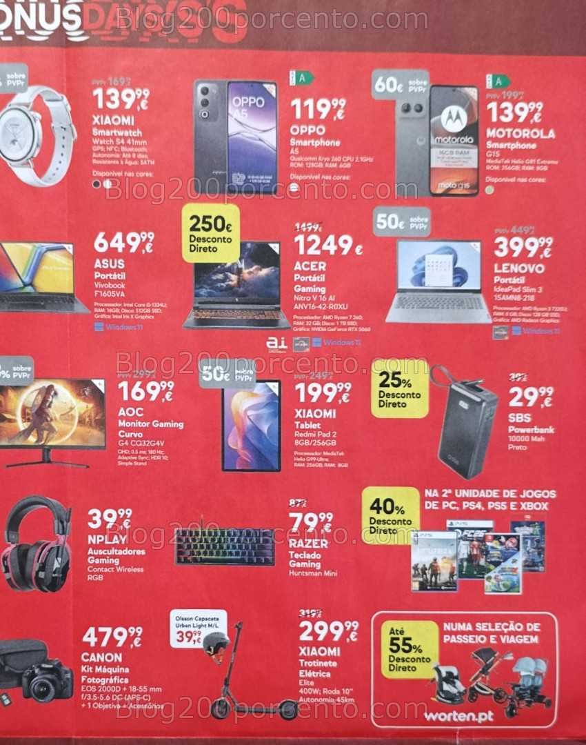 Antevisão Folheto WORTEN Promoções de 23 a 26 janeiro