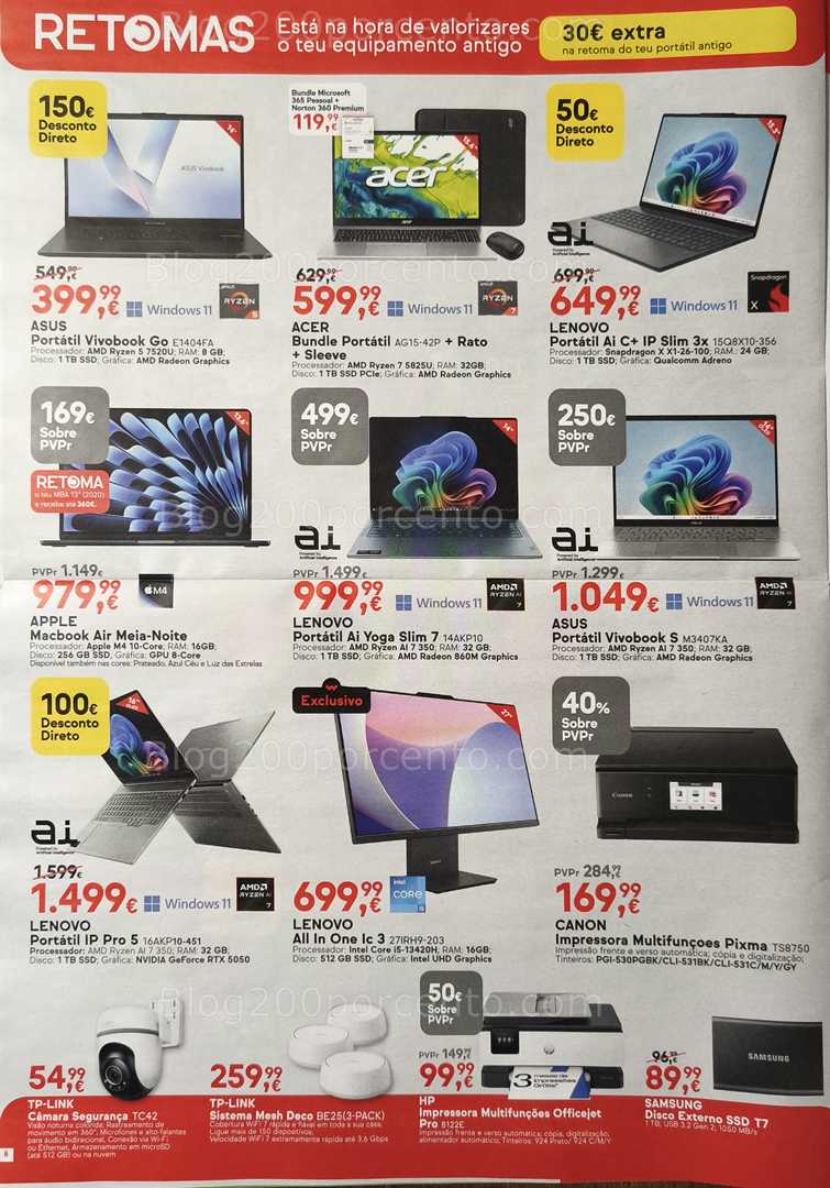 Antevisão Folheto WORTEN Promoções de 6 a 12 janeiro