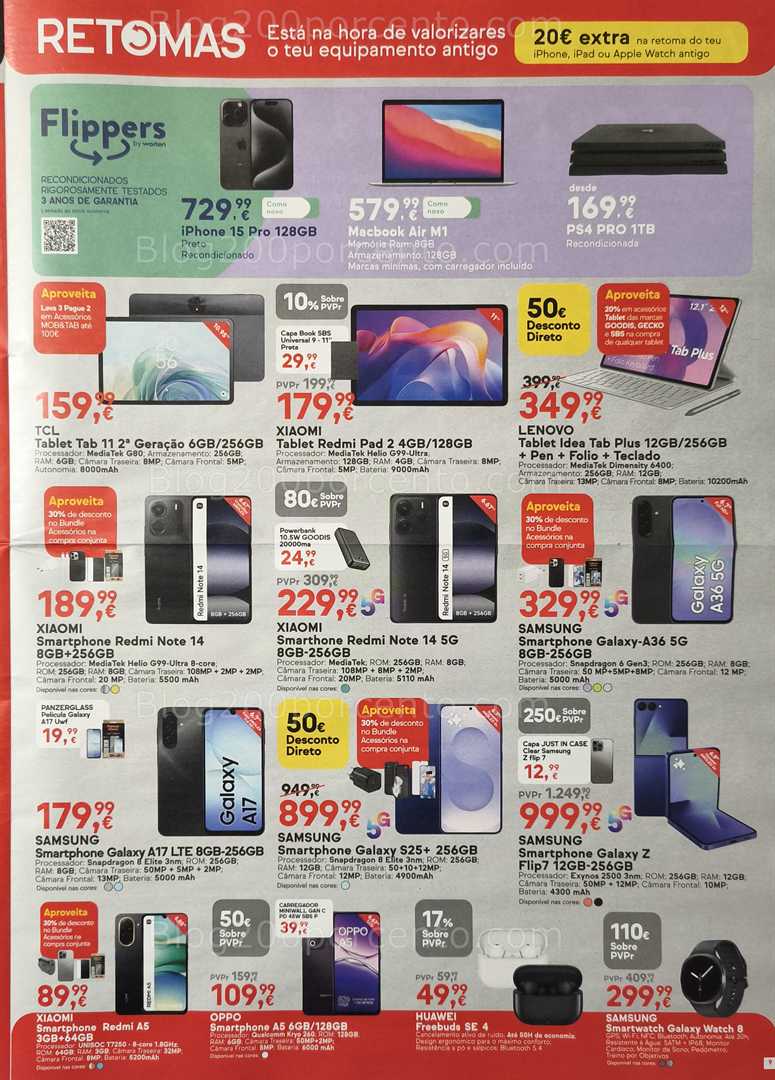 Antevisão Folheto WORTEN Promoções de 6 a 12 janeiro