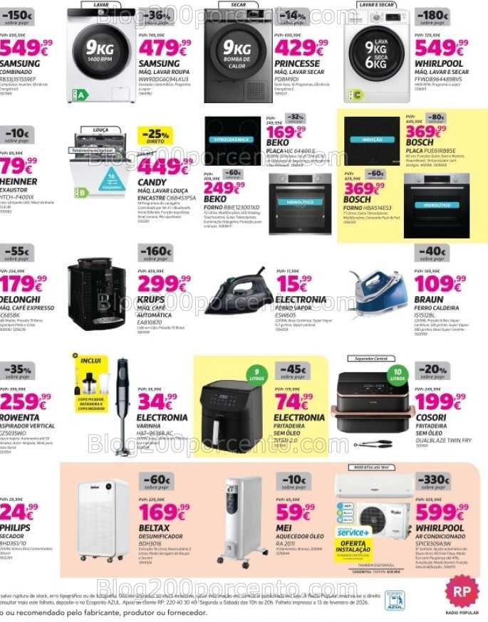 Antevisão Folheto RADIO POPULAR Promoções de 18 a 25 fevereiro