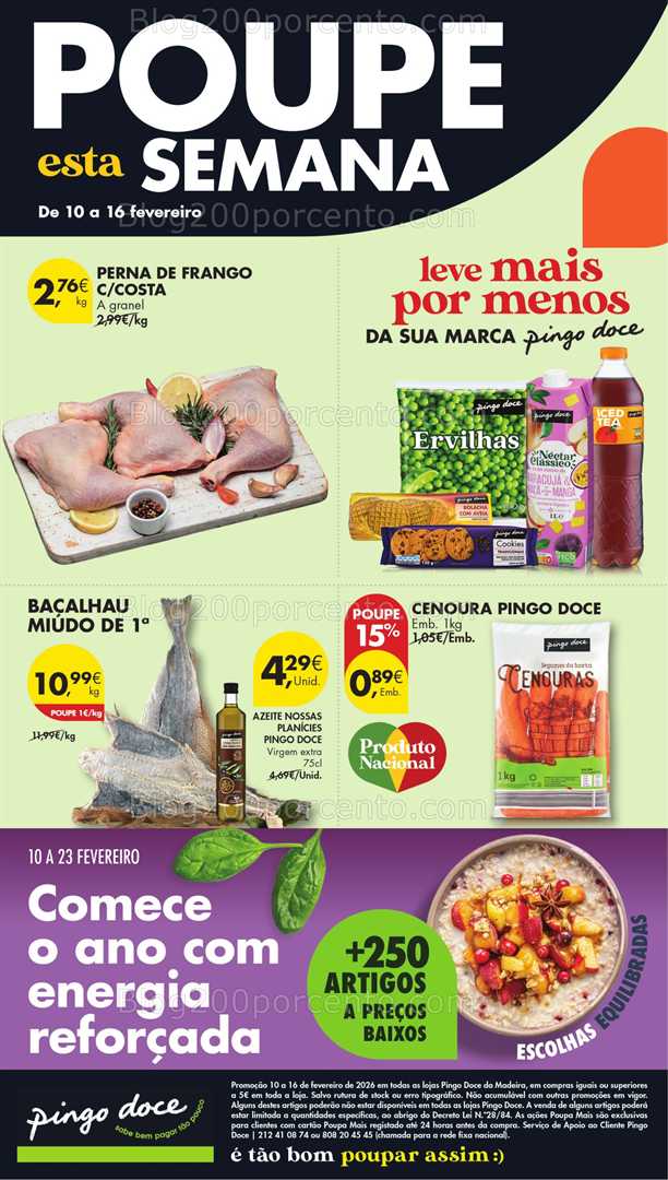 Antevisão Folheto PINGO DOCE Madeira Promoções 10 a 16 fevereiro