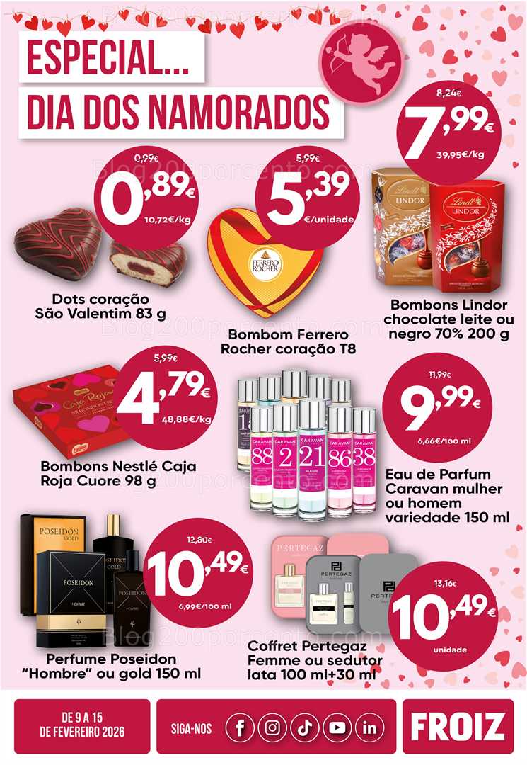Antevisão Folheto FROIZ Promoções 9 a 15 fevereiro