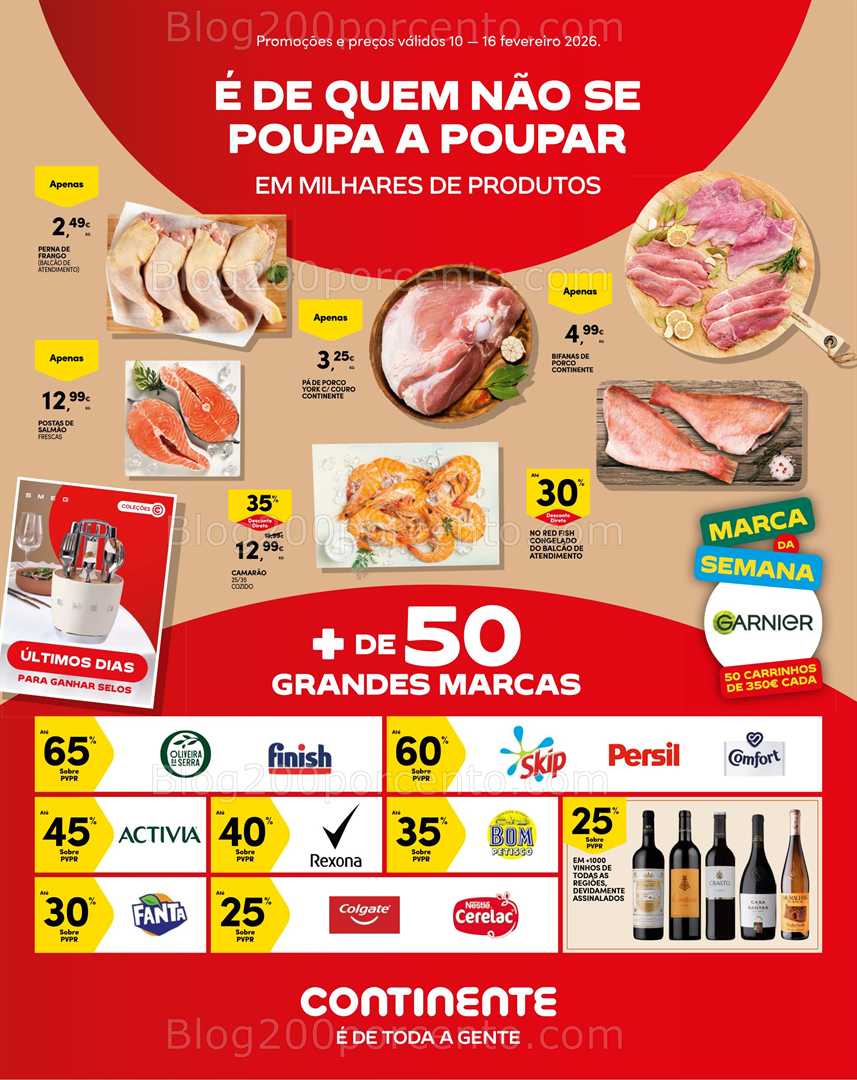 Antevisão Folheto CONTINENTE Madeira Promoções 10 a 16 fevereiro