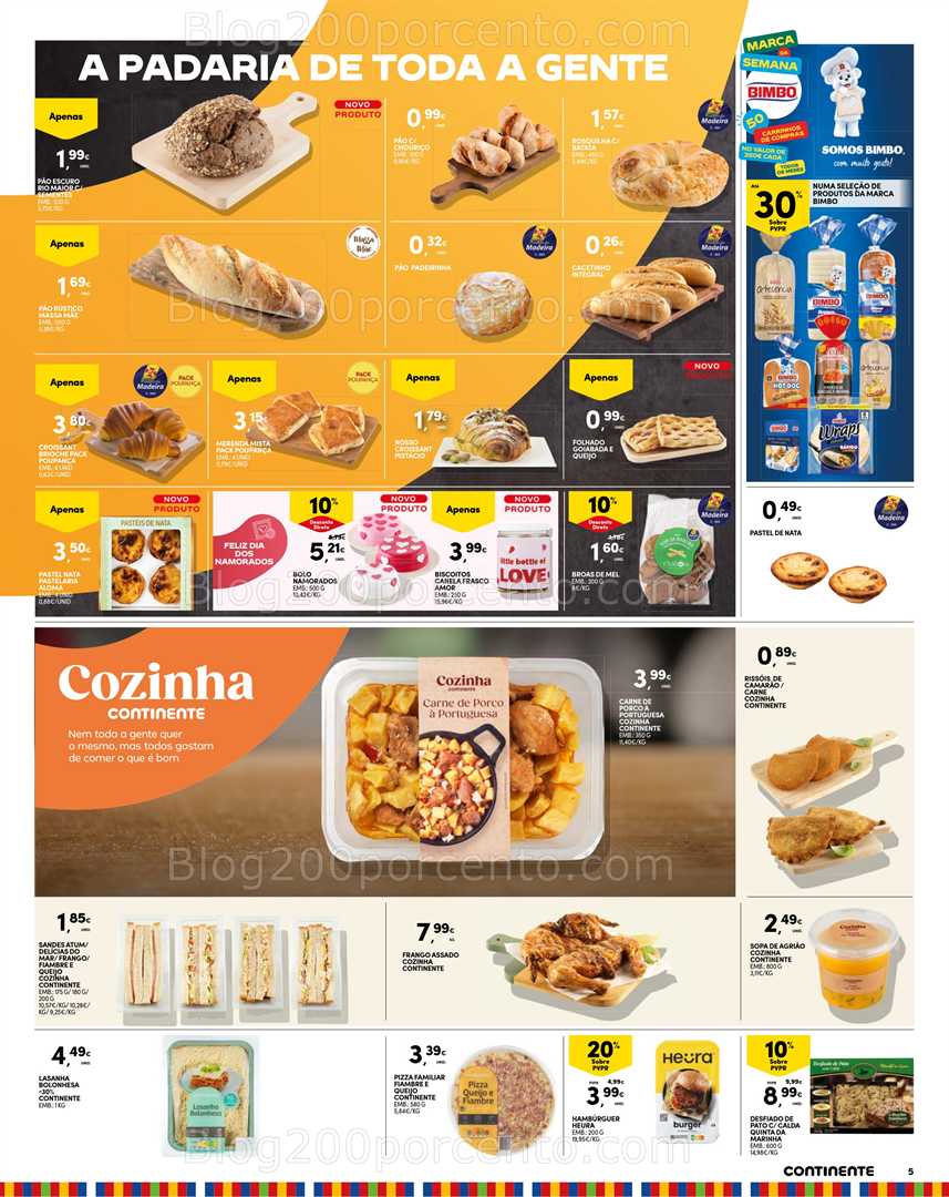 Antevisão Folheto CONTINENTE Madeira Promoções 10 a 16 fevereiro