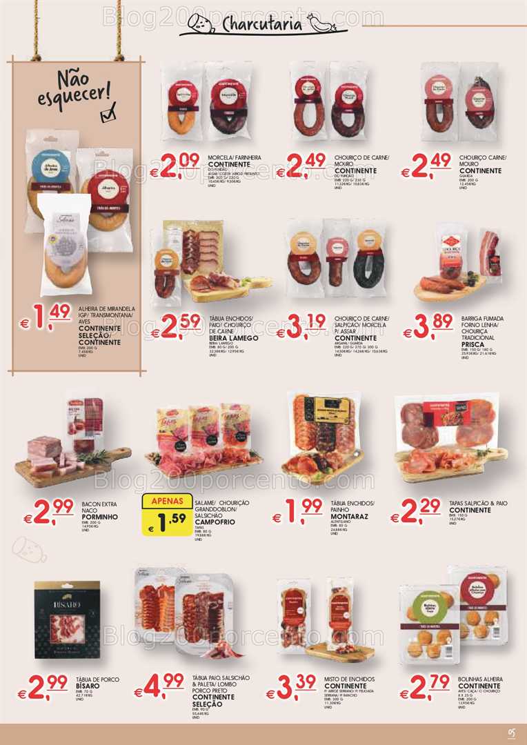 Antevisão Folheto MEU SUPER Queijos e Enchidos Promoções de 5 a 23 fevereiro