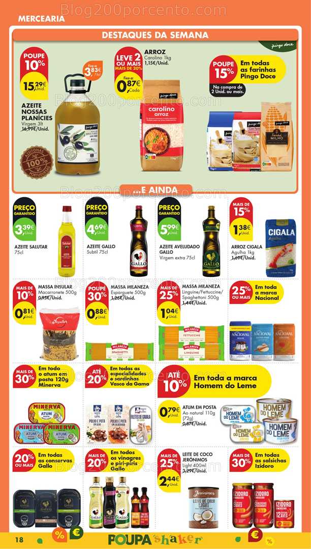 Antevisão Folheto PINGO DOCE Madeira Promoções de 17 a 23 fevereiro