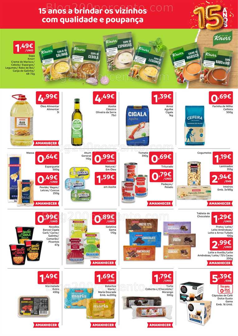 Antevisão Folheto AMANHECER Promoções de 12 a 18 fevereiro