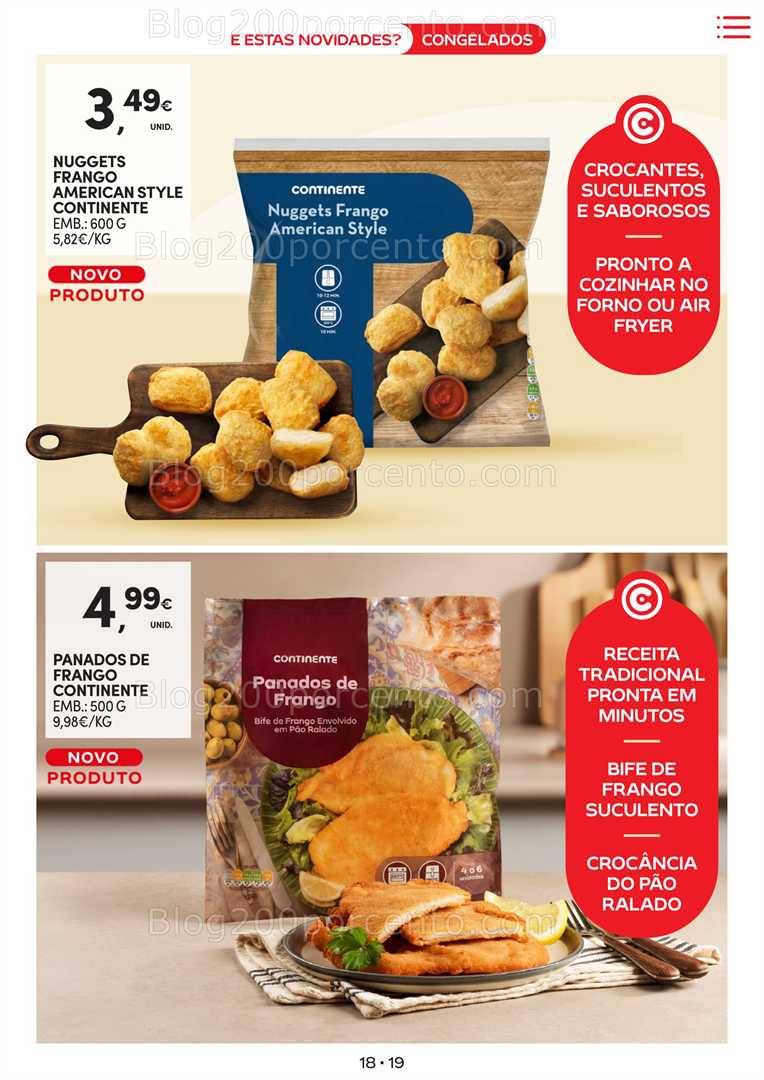 Antevisão Folheto CONTINENTE Novidades Promoções 10 fevereiro a 1 março