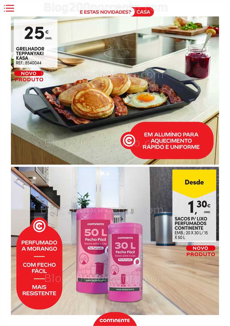 Antevisão Folheto CONTINENTE Novidades Promoções 10 fevereiro a 1 março