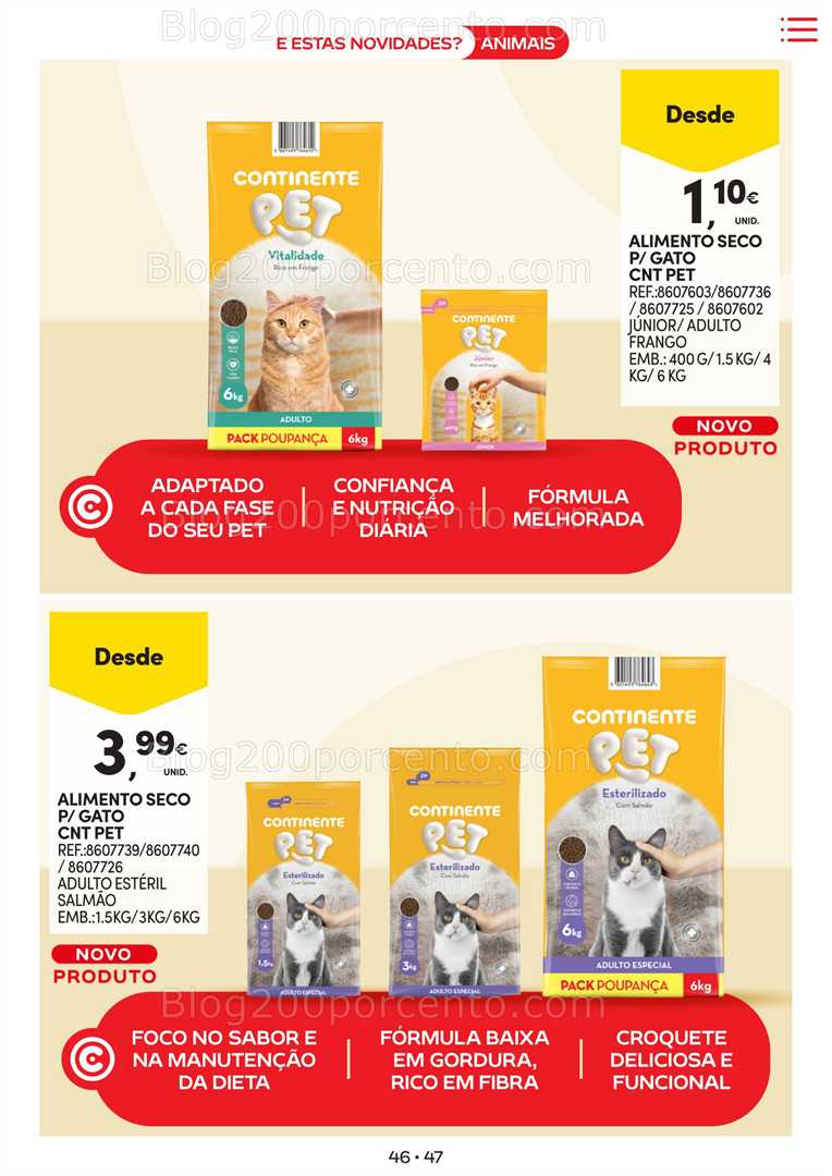 Antevisão Folheto CONTINENTE Novidades Promoções 10 fevereiro a 1 março