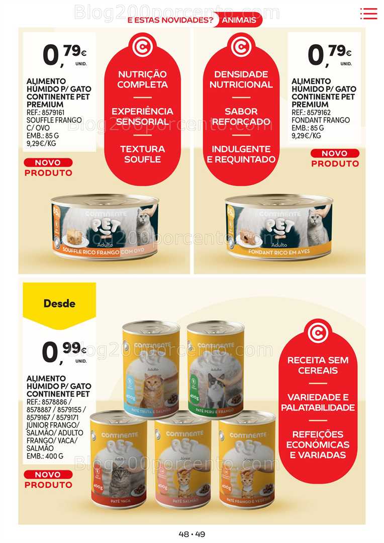 Antevisão Folheto CONTINENTE Novidades Promoções 10 fevereiro a 1 março