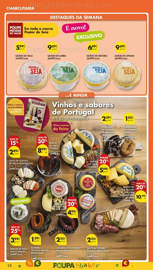 Antevisão Folheto PINGO DOCE Lojas Grandes Promoções de 17 a 23 fevereiro