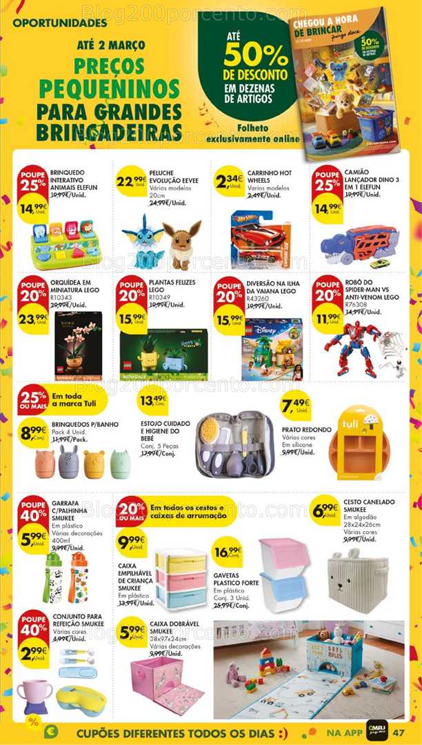 Antevisão Folheto PINGO DOCE Lojas Grandes Promoções de 17 a 23 fevereiro