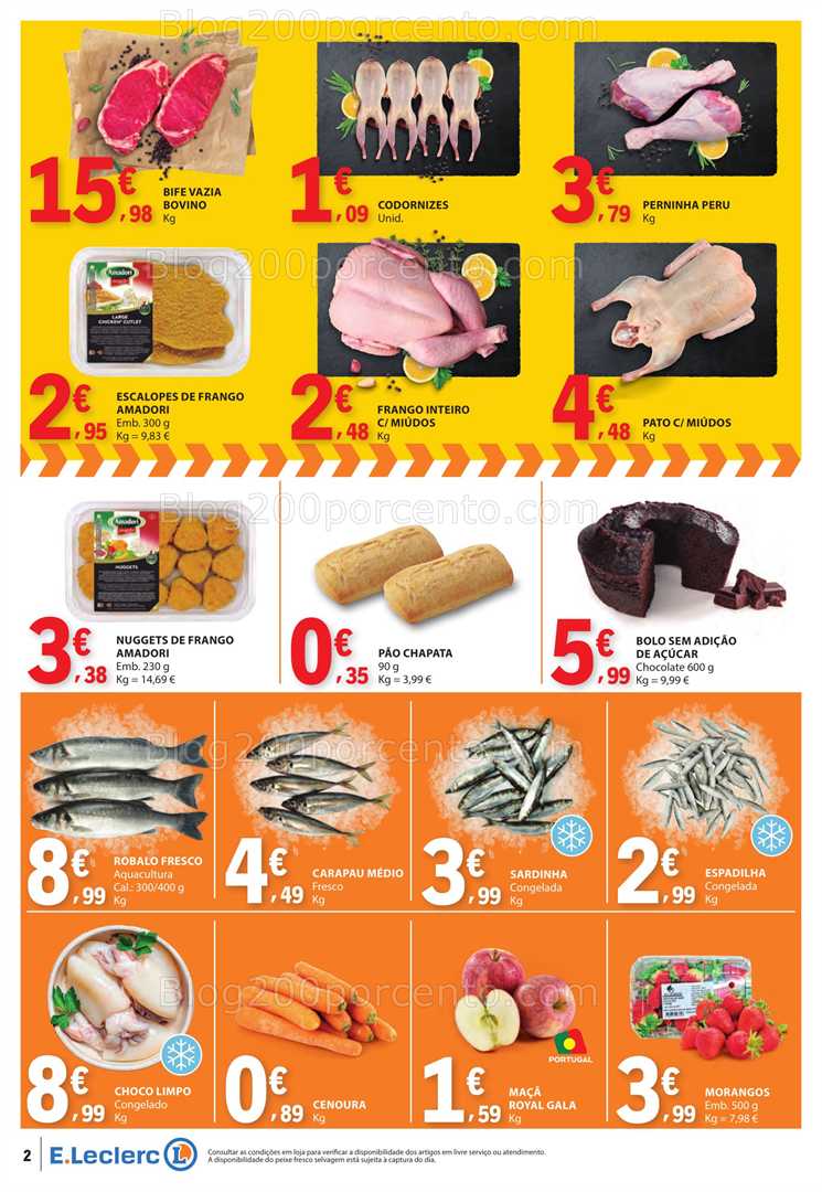 Antevisão Folheto E-LECLERC Promoções Fim de Semana - 6 a 8 fevereiro