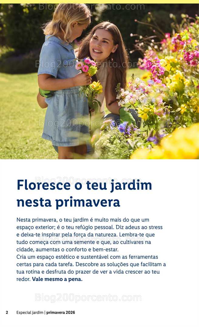 Antevisão Folheto LIDL Especial Jardim Promoções a partir de 13 fevereiro