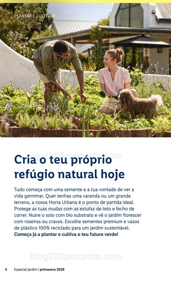 Antevisão Folheto LIDL Especial Jardim Promoções a partir de 13 fevereiro
