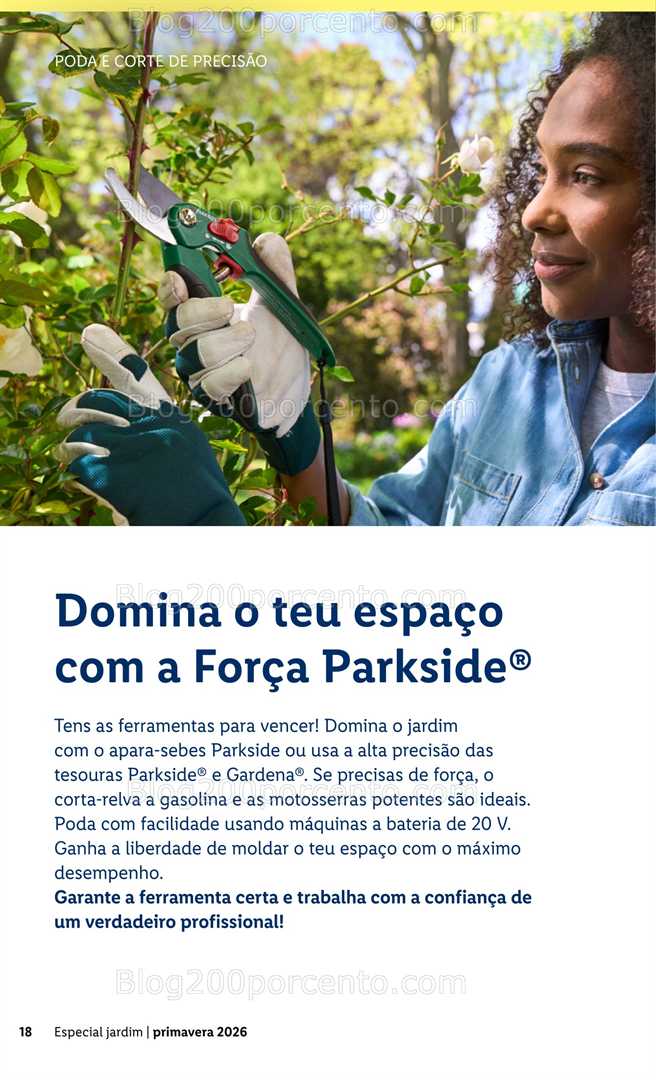 Antevisão Folheto LIDL Especial Jardim Promoções a partir de 13 fevereiro