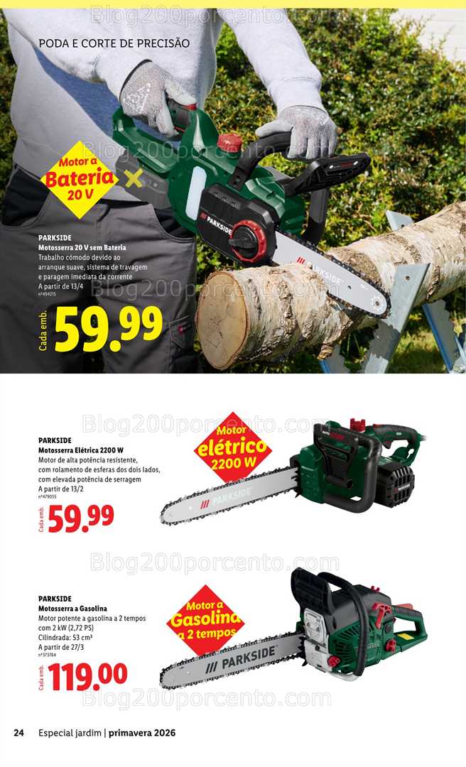 Antevisão Folheto LIDL Especial Jardim Promoções a partir de 13 fevereiro