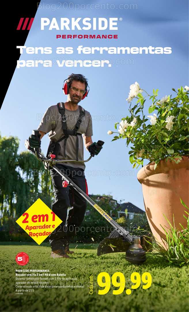 Antevisão Folheto LIDL Especial Jardim Promoções a partir de 13 fevereiro