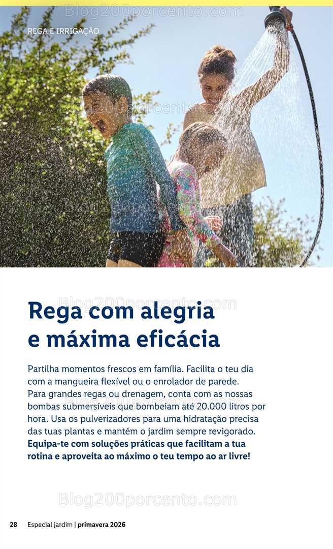 Antevisão Folheto LIDL Especial Jardim Promoções a partir de 13 fevereiro