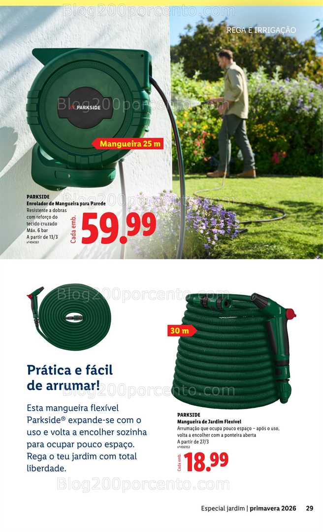 Antevisão Folheto LIDL Especial Jardim Promoções a partir de 13 fevereiro