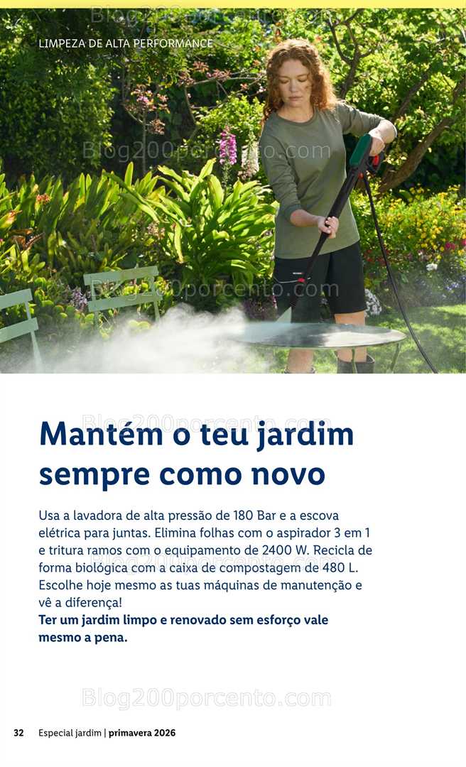 Antevisão Folheto LIDL Especial Jardim Promoções a partir de 13 fevereiro