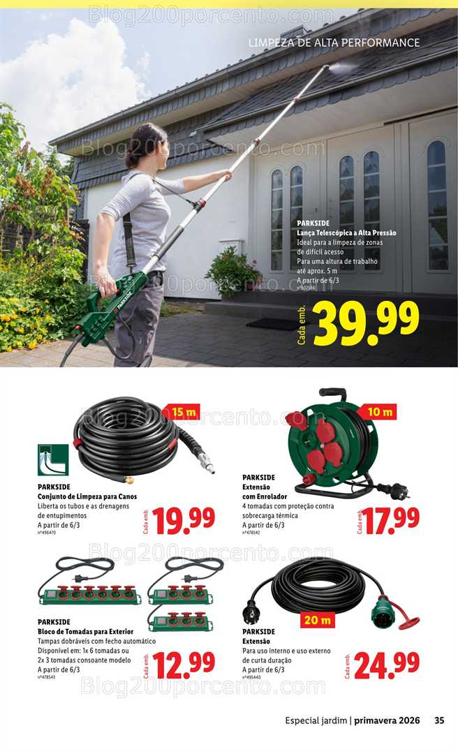 Antevisão Folheto LIDL Especial Jardim Promoções a partir de 13 fevereiro