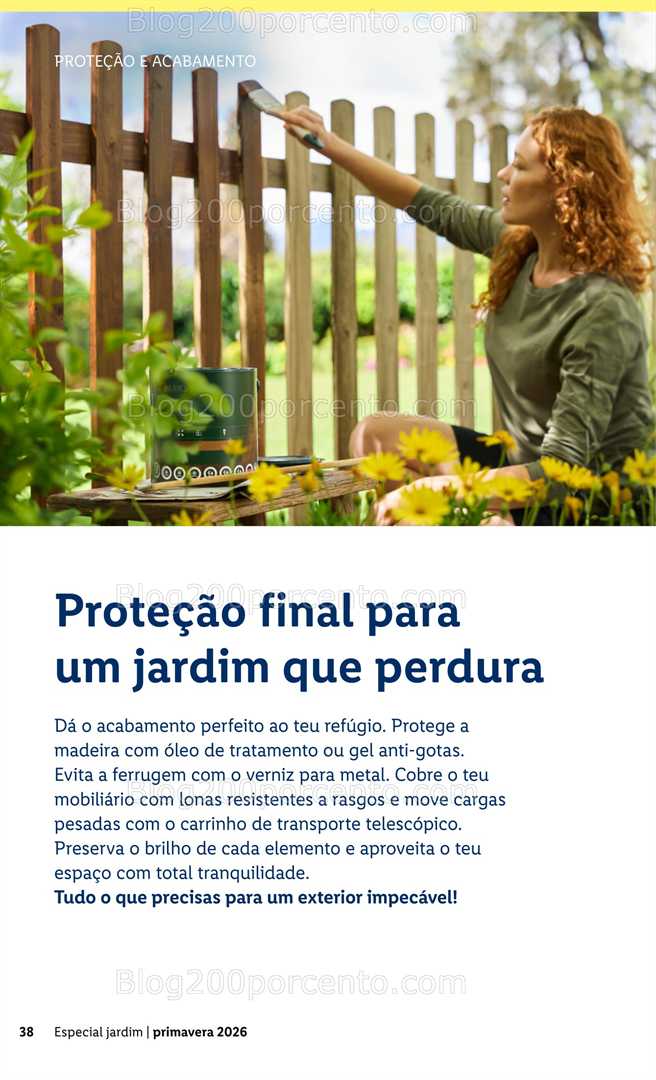 Antevisão Folheto LIDL Especial Jardim Promoções a partir de 13 fevereiro
