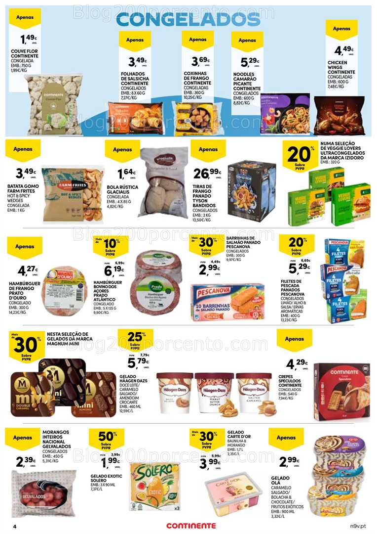 Antevisão Folheto CONTINENTE Açores Promoções de 19 fevereiro a 4 março