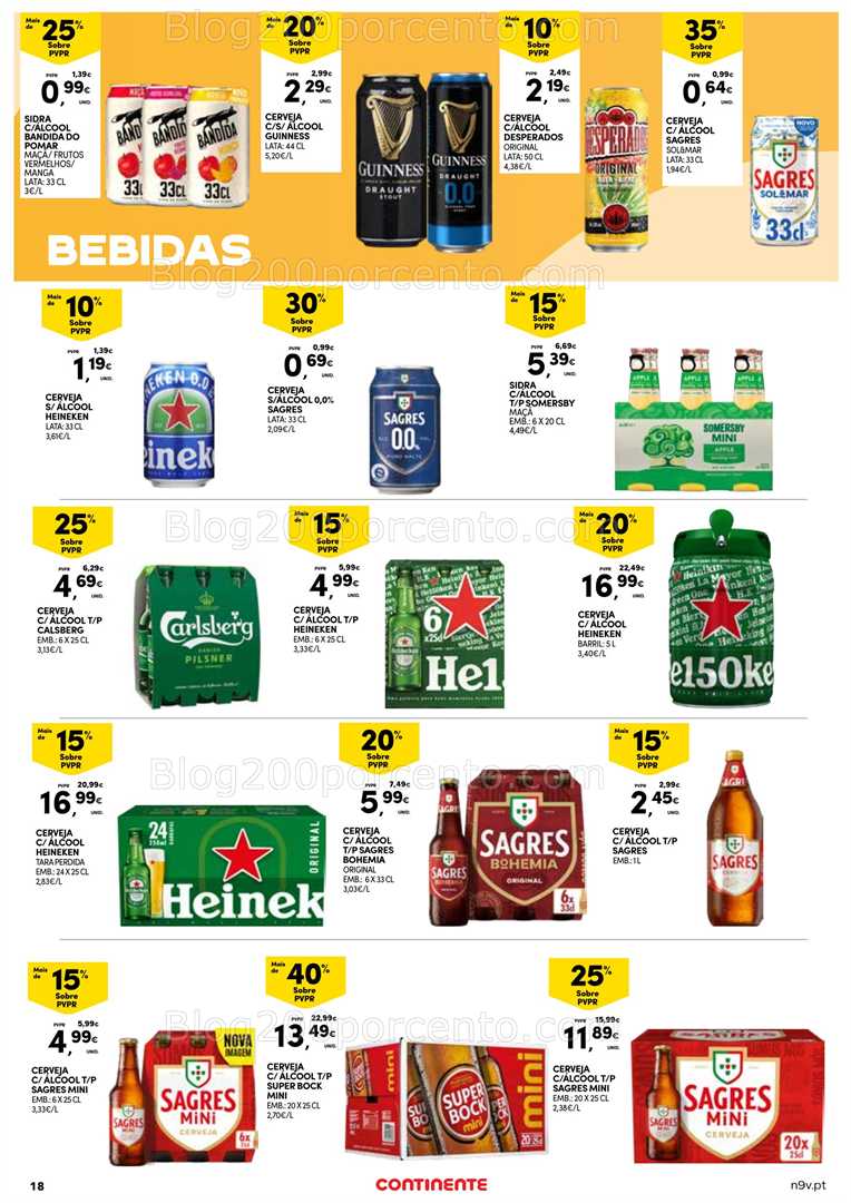 Antevisão Folheto CONTINENTE Açores Promoções de 19 fevereiro a 4 março