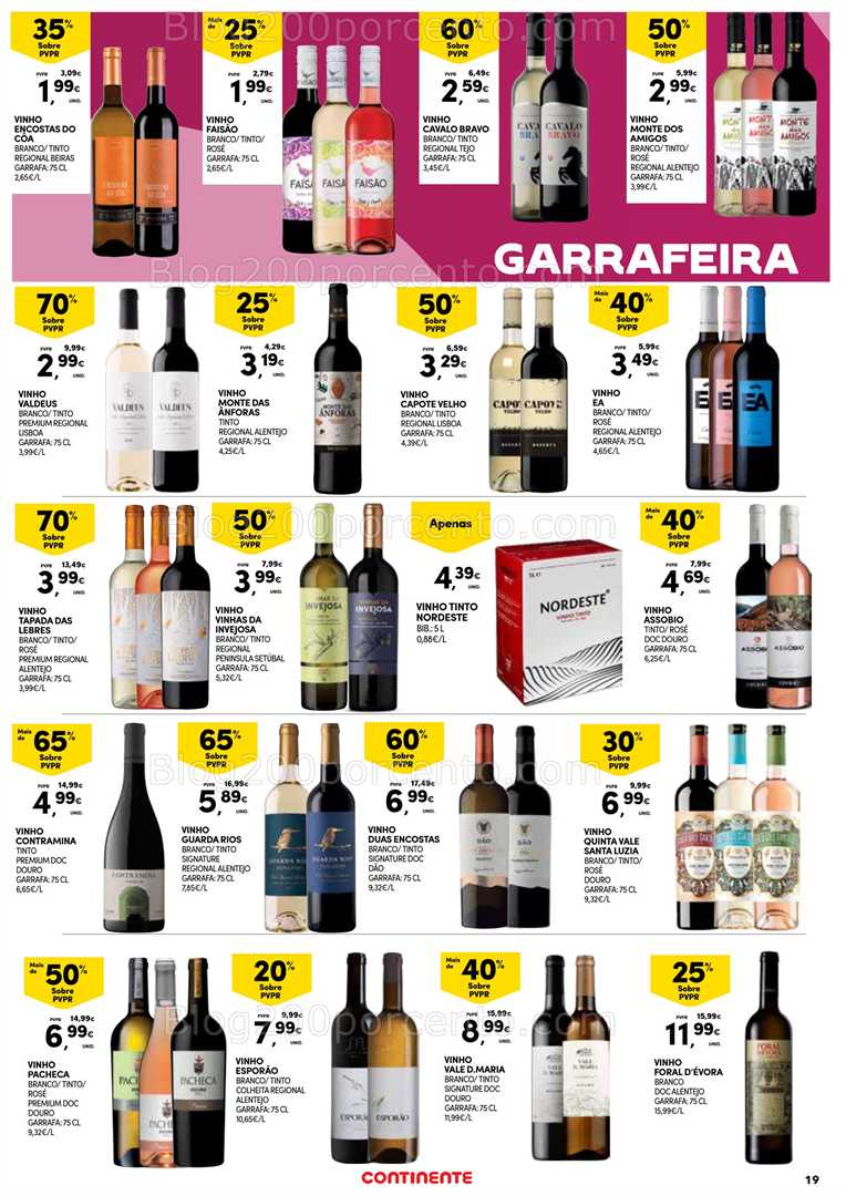 Antevisão Folheto CONTINENTE Açores Promoções de 19 fevereiro a 4 março