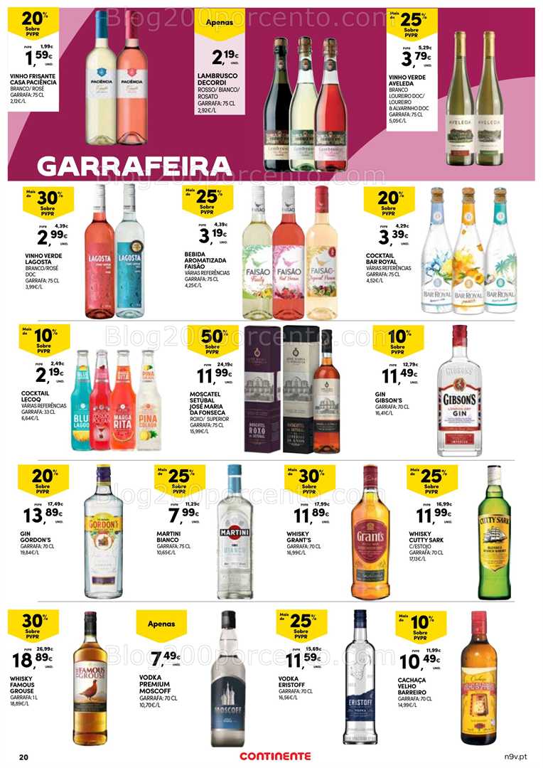 Antevisão Folheto CONTINENTE Açores Promoções de 19 fevereiro a 4 março