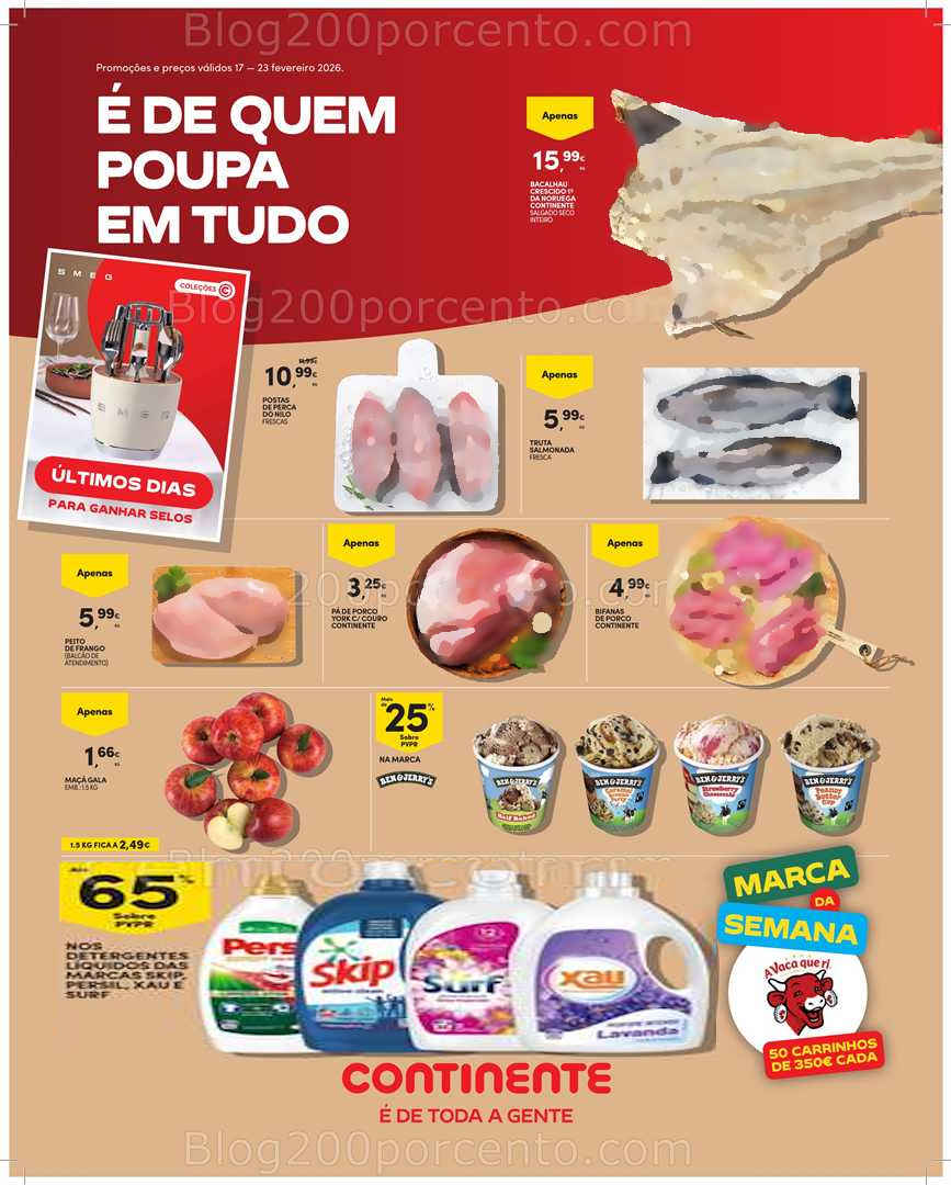 Antevisão Folheto CONTINENTE Madeira Promoções de 17 a 23 fevereiro