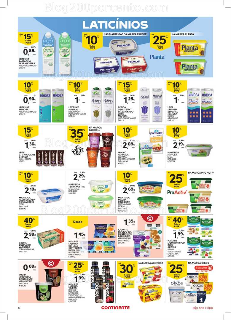 Antevisão Folheto CONTINENTE Bom Dia Promoções de 17 a 23 fevereiro