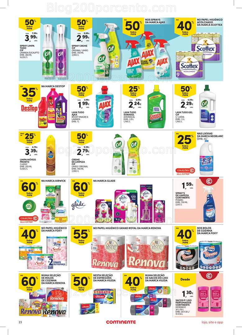 Antevisão Folheto CONTINENTE Bom Dia Promoções de 17 a 23 fevereiro