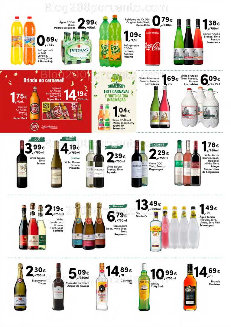 Antevisão Folheto A NOSSA LOJA Promoções de 7 a 22 fevereiro