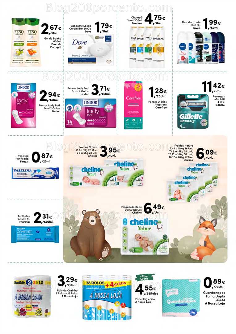 Antevisão Folheto A NOSSA LOJA Promoções de 7 a 22 fevereiro