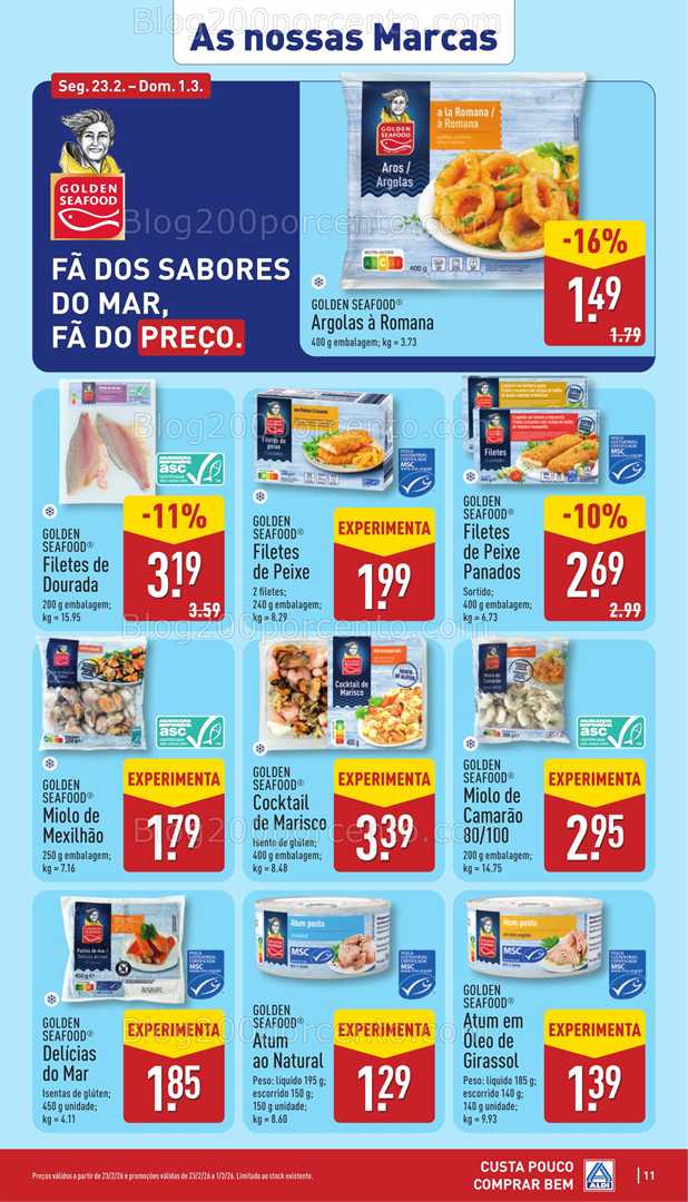 Antevisão Folheto ALDI Promoções 23 fevereiro a 1 março