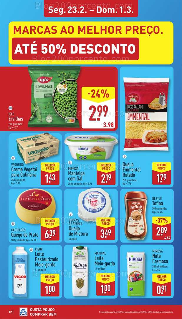 Antevisão Folheto ALDI Promoções 23 fevereiro a 1 março