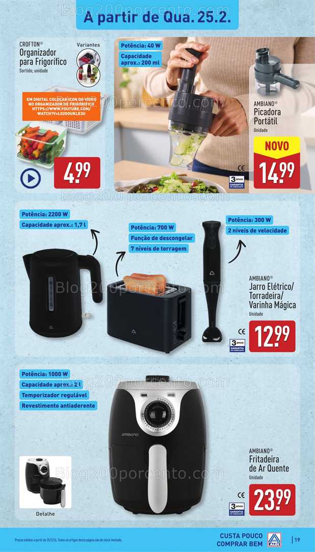 Antevisão Folheto ALDI Promoções 23 fevereiro a 1 março