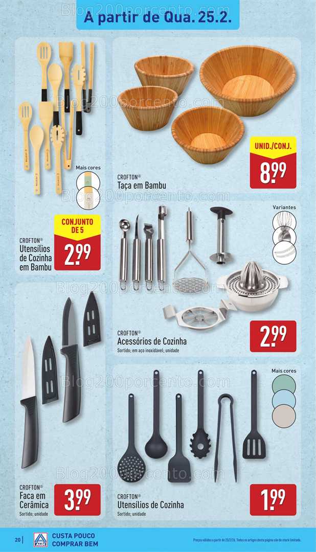 Antevisão Folheto ALDI Promoções 23 fevereiro a 1 março