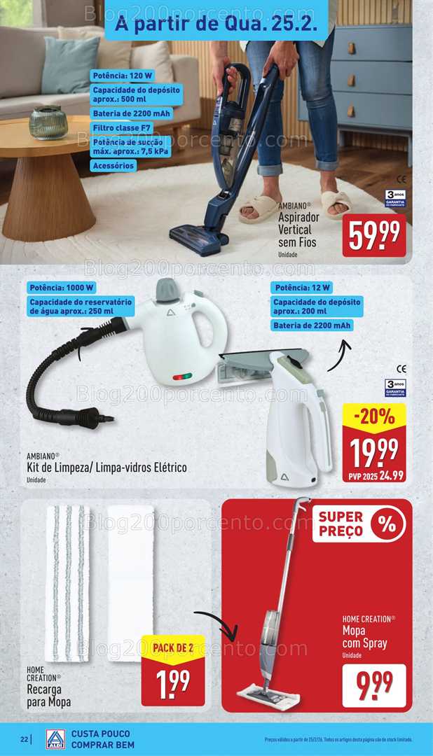 Antevisão Folheto ALDI Promoções 23 fevereiro a 1 março