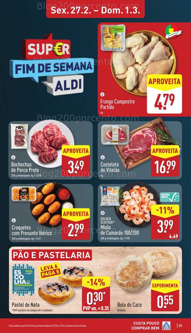Antevisão Folheto ALDI Promoções 23 fevereiro a 1 março