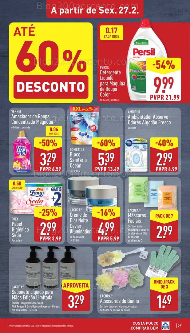 Antevisão Folheto ALDI Promoções 23 fevereiro a 1 março