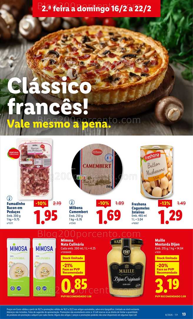 Antevisão Folheto LIDL Sabores do Mundo Promoções de 16 a 22 fevereiro