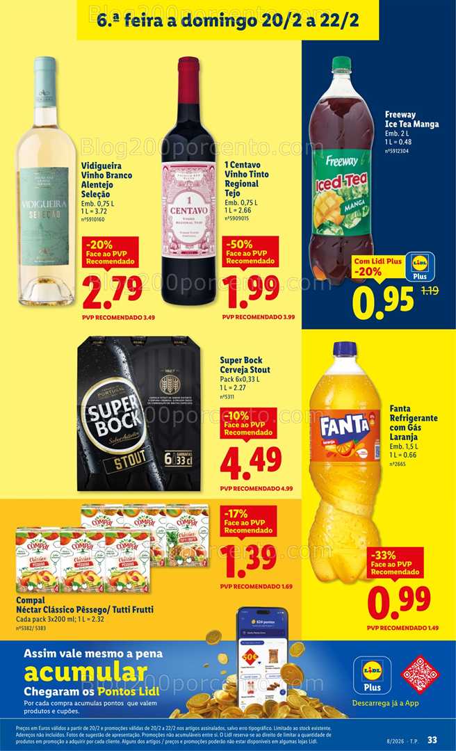 Antevisão Folheto LIDL Promoções de 16 a 22 fevereiro