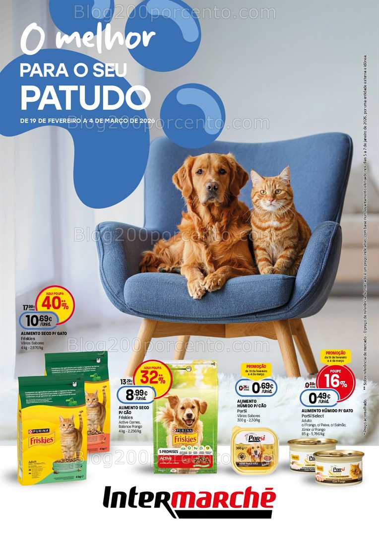Antevisão Folheto INTERMARCHÉ Feira Animal Promoções de 19 fevereiro a 4 março
