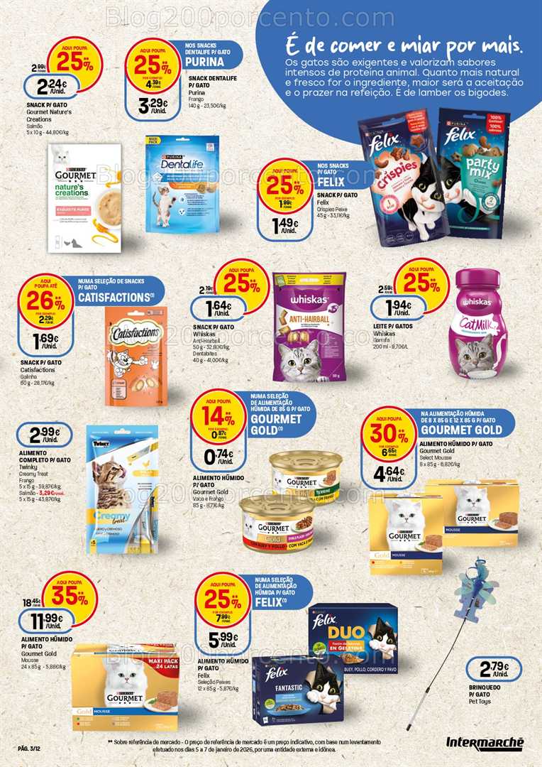 Antevisão Folheto INTERMARCHÉ Feira Animal Promoções de 19 fevereiro a 4 março